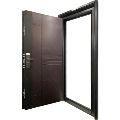 China Turkey Security Modern Bulletproof Doors Delight Residential Security Steel Doors for sale