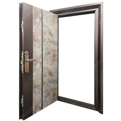 China Modern Custom Security Doors For Rustic Security Door USA Metal Security MDF Armored Doors for sale