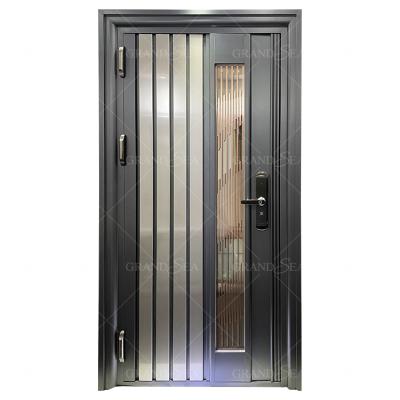 China Modern Nigeria Door Security Exterior Door Bulletproof Steel For Home Security Bulletproof Doors for sale