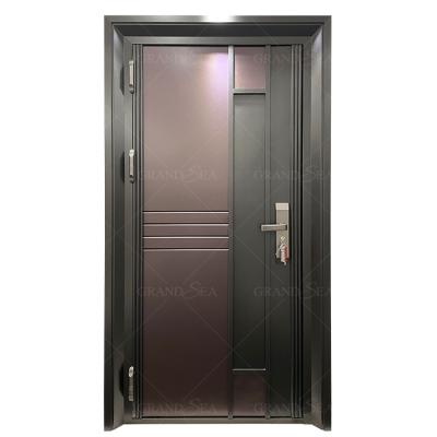 China Modern Exterior Doors Security Design Europe Exterior Doors Modern Exterior House Door Stainless Steel for sale