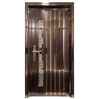 China Manufacturer Stainless Steel 48x80 Modern Custom Oversized Main Pivot Entry Door Modern Luxury Doors for sale