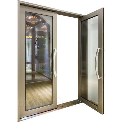 China Custom Made Nigeria Waterproof Main Entrances Supplier Top China Iron Exterior Entry Doors Double Modern Aluminum Doors for sale