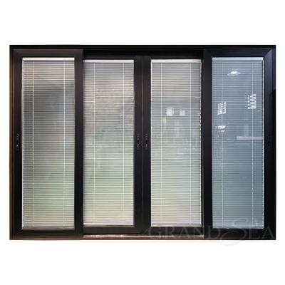 China High Quality Economic Residential Grill Window Modern Design Sliding Windows With Mosquito Net for sale