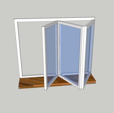 China Modern Folding Glass Windows And Screen Use Residential Aluminum Profile Doors for sale