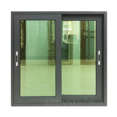 China Custom Residential Use Aluminum Folding Sliding Glass Doors And Vertical Windows For Home And Apartments for sale