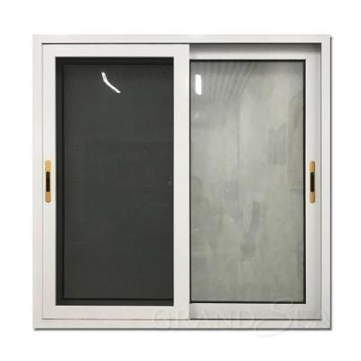 China Customs office folding use aluminum alloy doors and modern tempered glass windows for sale