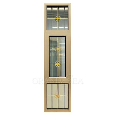 China Unbroken High Precision Screen Bridge Casement Window Silicon Aluminum Alloy Magnetic Titanium Magnesium Tempered Glass Double for sale