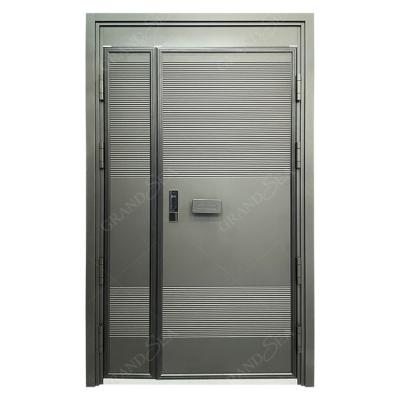 China American Modern Stainless Steel Exterior Residential Steel Doors Modern Door Security Style Exterior for sale