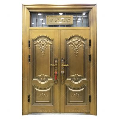 China Modern Manufacturer Assured Professional Security Hot Sale High Quality Size Manufacturer Bulletproof Exterior Door for sale