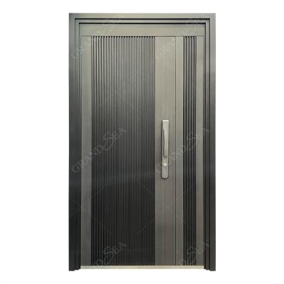 China China modern luxury modern security entrance anti-theft fire rated high security steel door design for sale