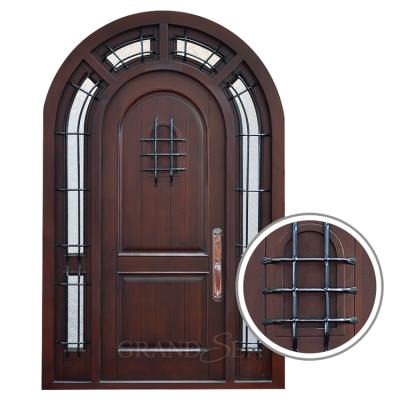 China Heat Insulation Residential Use Door Simple Design Interior Doors Commercial Building Wood Doors For Home for sale