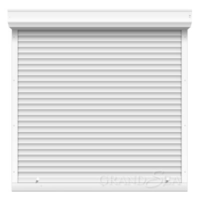 China Contemporary Residential Aluminum Roller Shutter Garage Doors Porcelain Modern Metal Use Shutter Door for sale