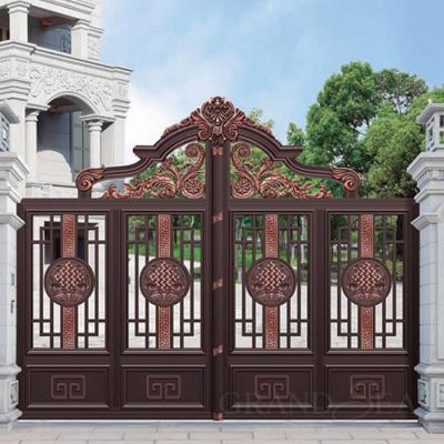 China Modern Laser Cut Metal Door Screen Barrier Gate Fencing Gates for sale