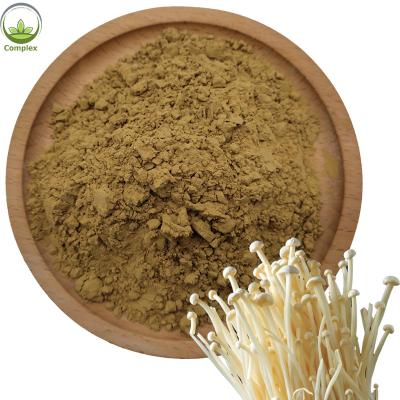 China Supply Pure Natural Organic Flammulina Velutipes Organic Enoki Mushroom Powder Extract for sale