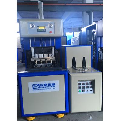 China Easy Operation Semi Automatic Bottle 4 Cavity PET Water Bottles Blowing Machine for sale