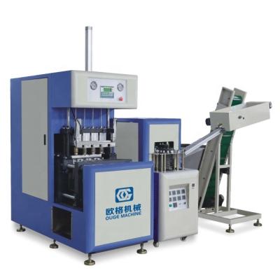 China New Design Semi Automatic Pet Bottle Blowing Mineral Water Bottles Making Machine for sale