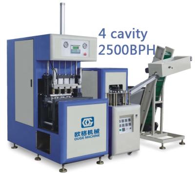 China Semi Automatic Bottle 4 Cavity Pet Blowing Machine Blow Mold Machine Made In China for sale