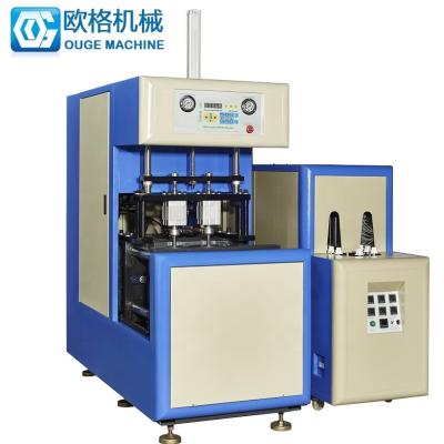 China Semi Automatic Bottle 5L 6L 7.5L Pet Bottle Machine 2 Cavity for sale