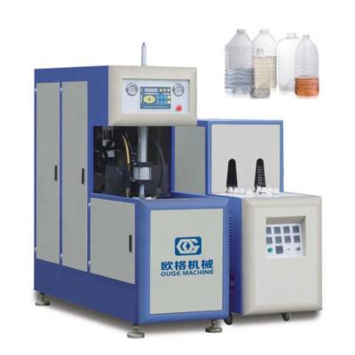 China Plastic Bottle 5L 6L 7L 10L PET Bottle Making Machine Semi Automatic for sale