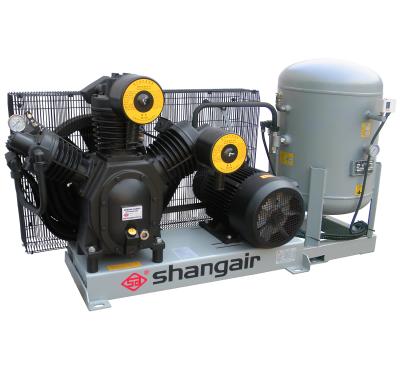 China Factory 1.2 cubic meter high pressure air compressor with tank for sale