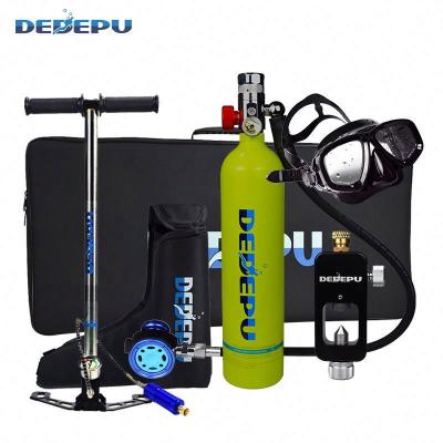 China DEDEPU mini personalization cheap poseidon 1L scuba diving oxygen tank scuba diving and swimming accessories for sale