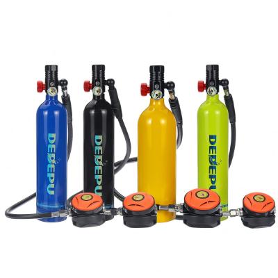 China DEDEPU Scuba Diving Equipment Oxygen Cylinder Set Mini Scuba Tank Freedom Breath Total Underwater For 5-10 Minutes for sale