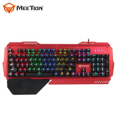 China Promotional 104 Keys Jixian Switch RGB Chroma Backlit Mechanical Gaming Keyboard For Professional Gamer for sale