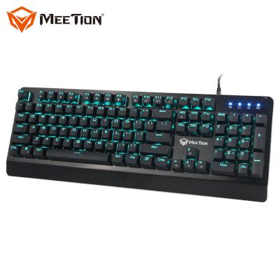 China Best selling Cool design High Quality Computer Accessories Full Keys Anti-ghosting Aluminum Mechanical Gaming Keyboard for sale