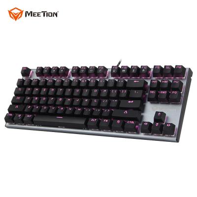 China Hot Selling Good Quality Kailh Blue switch Ergonomics Mechanical Keyboard for sale