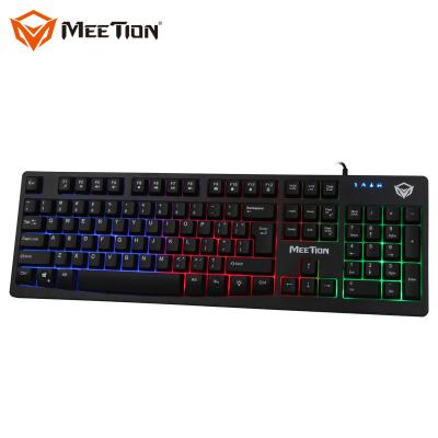 China Newly Waterproof Rainbow Backlit Gaming Keyboard and Keyboard Gaming from China for sale