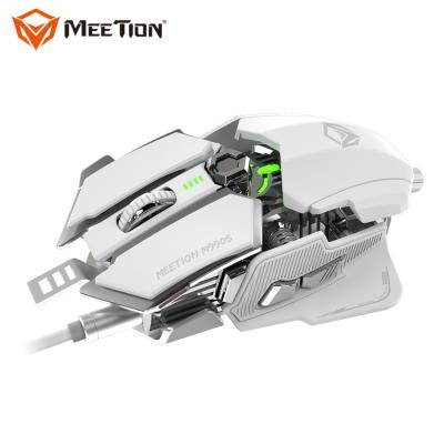 China MEETION M990S Mechanical Game USB Driver Computer Wired White 8D Optical Gaming Mouse for sale