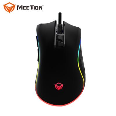 China MEETION G3330 9D Optical Driver  Wired 8000 Dpi RGB Light Big Size Mouse Para Juegos Ps4 Oyuncu Gaming Mouse for sale