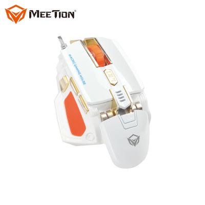 China MEETION M975 Laptop Gammer Mouse Led Gamer 7D Optical Wired Light White Computer Gaming Mice for sale