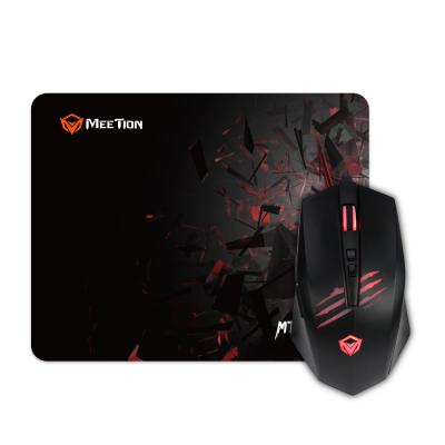 China 2019 New Product optical sensor rgb USB Ergonomic wired computer gaming Mouse and mouse pad for sale