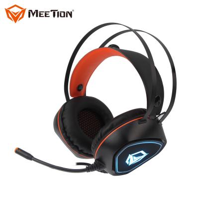 China New model double bass noise reduction PC Wired professional gaming 5.1 Headset with microphone for gamer for sale