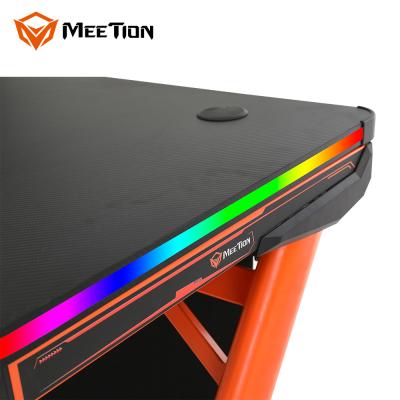 China MeeTion DSK20 Led Office Racing Gaming PC Computer Desk Gaming Table For E-Sp for sale