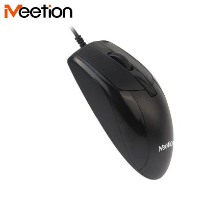 China MEETION Hot Sale ergonomic 3d Scroll Wheel Usb Wired Computer PC optical Mouse for sale