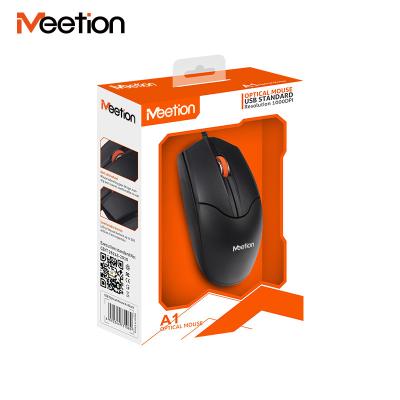 China High Quality Ergonomic Wired Usb Optical Mouse For Computer for sale