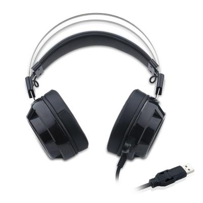 China H301 Wired Sensitive 7.1 Channel Surround Stereo Gaming Headset With Microphones And Mic Individual Vibration Noise Canceling for sale