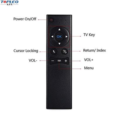 China MX6 Portable 2.4G Wireless Remote Controller Air Mouse with USB 2.0 Receiver for Smart TV Mini PC HTPC for sale