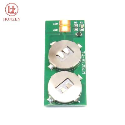 China POP display top sell cr2032 battery power custom model 3528 SMD yellow flicker candle led diode module for sale