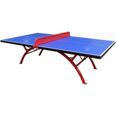 China Steel Douli popular outdoor waterproof SMC pingpong table tennis table sports equipment for sale