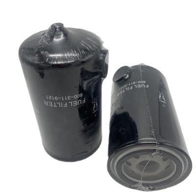 China Construction Machinery HongRun Fuel Filter 600-311-9121 For Excavator Engine Parts Hot Sale for sale