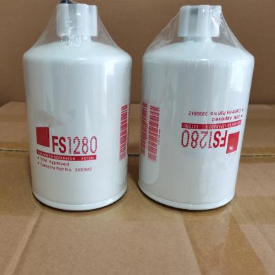 China Construction worksÂ   HongRun FS1280 Ample Supply Fuel Filter Used For Fleetguard With Original Packing for sale