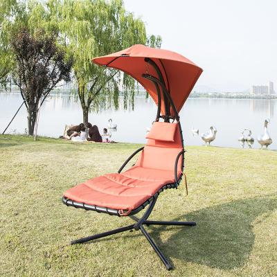 China Super Comfortable Large Weight Capacity Hanging Chaise Lounger Chair Porch Swing Hammock Chair for sale