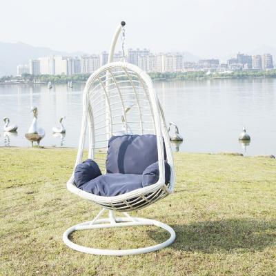 China Super Comfortable Custom Modern Outdoor Furniture Metal Eggs Hanging Swing Chair Swing Hammock for sale