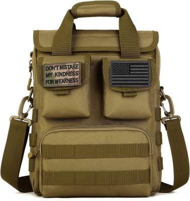 China Military Tactical Shoulder Pack Sling Military MOLLE Bag Messenger Briefcase for sale