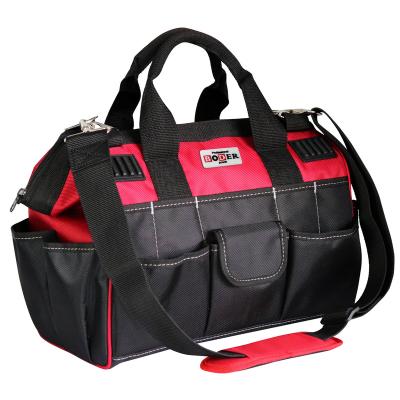 China Functional ; light ; Easy To Carry Heavy Duty Nylon Electrician Multi Storage Organizer 16 Inch Heavy Duty Handle Tool Bag Work Bag for sale