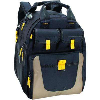 China Work Bag USB Charging Heavy Duty Pocket Electrician Tool Bag Canvas Garden Work Power Tool Bag 44 for sale