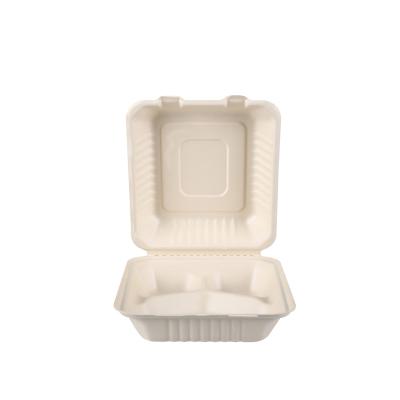 China Biodegradable Disposable Cornstarch Cornstarch Cornstarch Bowl Restaurant Tableware Dinner Set Plastic Packaging Disposable Food Container for sale